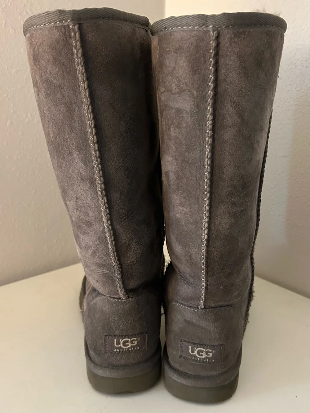 UGG Classic Tall Suede Boots - Gray | women's 7